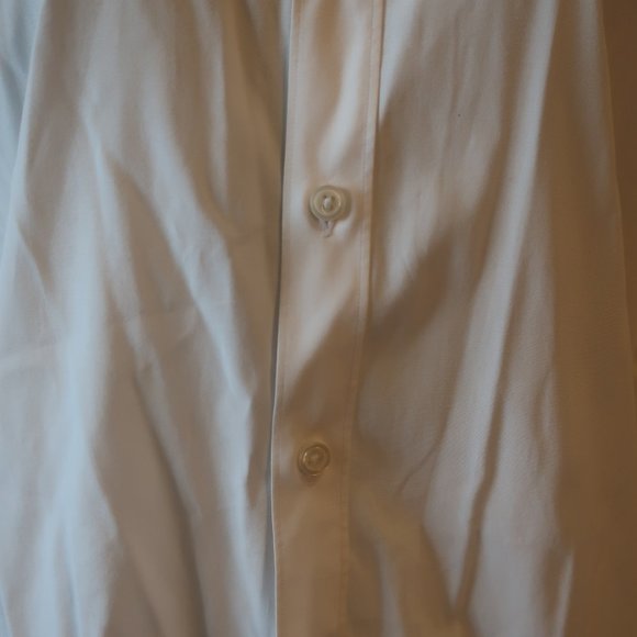 Mens Tod's White Button Down Dress Shirt 42 16 1/2* - Picture 3 of 5